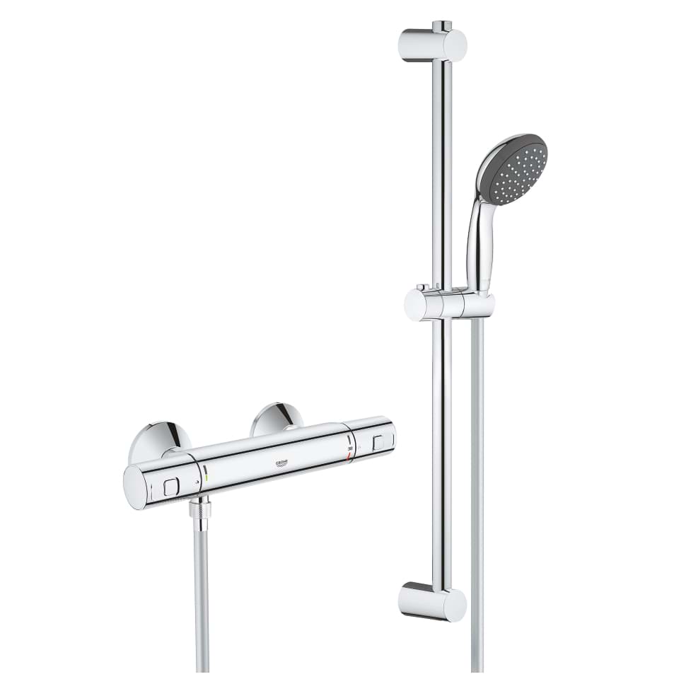 GROHE Precision Start Thermostat-Brausebatterie, 1/2″ #34597000 - chrom