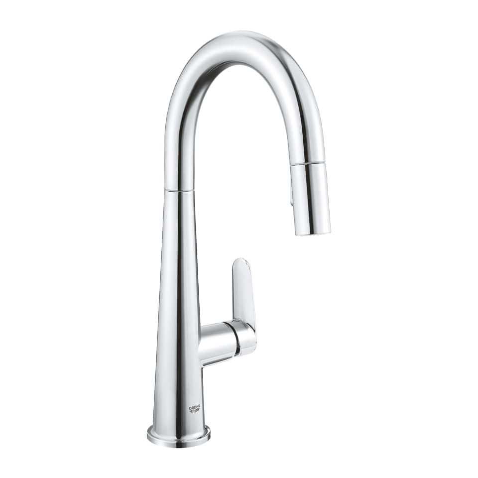 Picture of GROHE Veletto Single-lever sink mixer 3/8″ Chrome 30419000