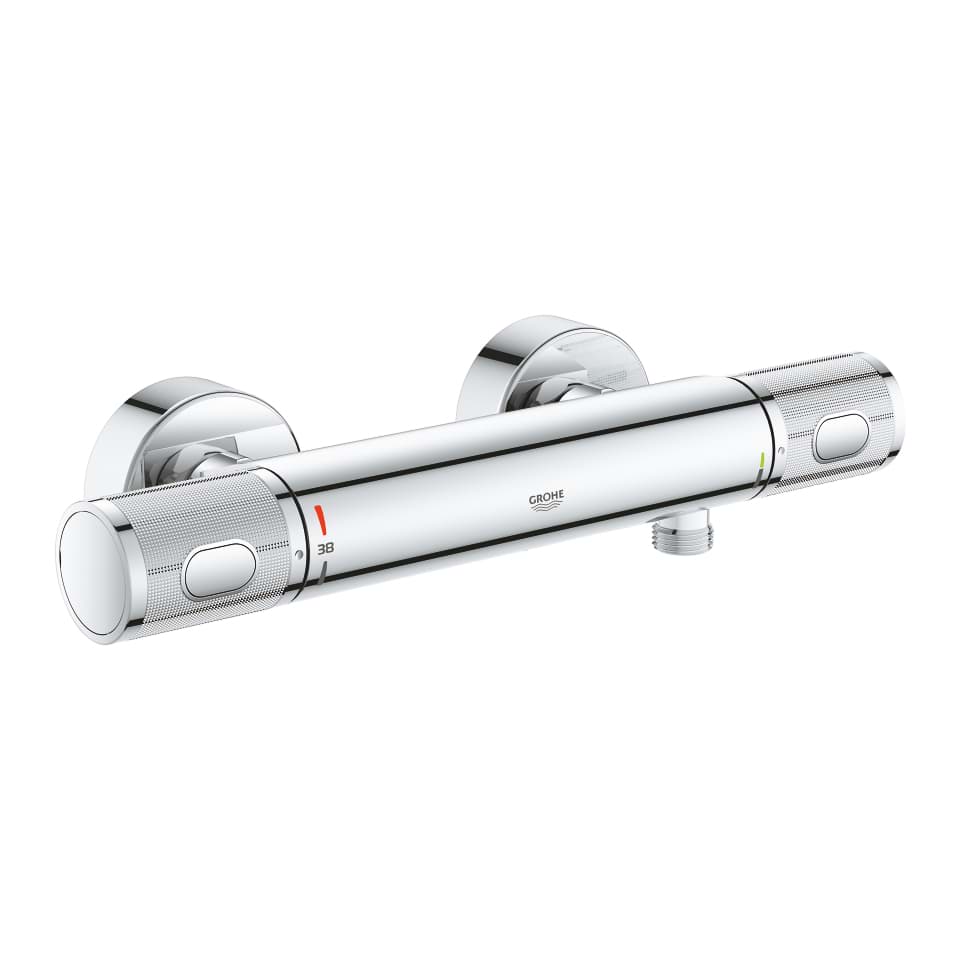 GROHE Precision Feel Thermostatic shower mixer 1/2″ Chrome #34790000 resmi