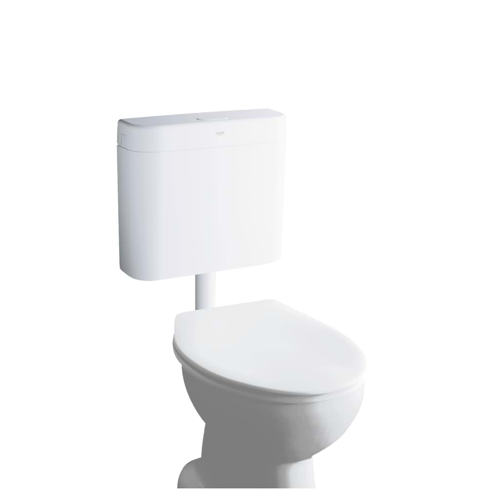 Obrázek GROHE Splachovací WC nádržka alpská bílá #37355SH0