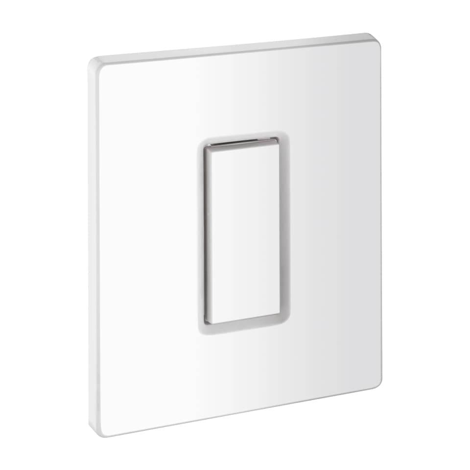 Зображення з  GROHE Cover plate with push-button #42377SH0 - alpine white