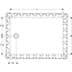 Bild von GEBERIT Setaplano Duschfläche rechteckig #154.269.11.1 - weiß-alpin / matt