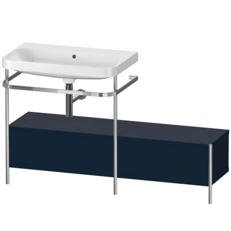 DURAVIT Möbelwaschtisch c-shaped mit Metallkonsole bodenstehend #HP4862 N/O/E Design by sieger design Farbe M22 HP4862O92920G00
