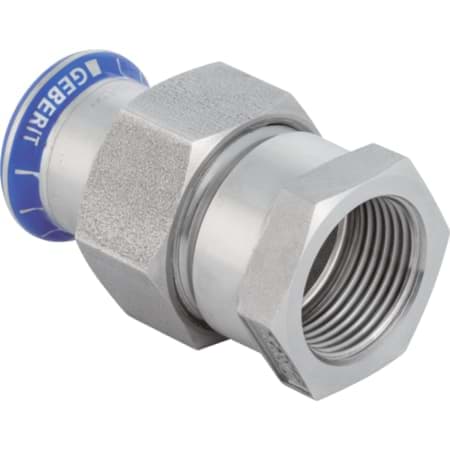 Picture of GEBERIT Mapress Stainless Steel adaptor union with female thread, union nut made of CrNi steel #35350
