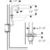 Bild von GEBERIT Piave Waschtischarmatur Standmontage, Generatorbetrieb, für UP-Funktionsbox #116.185.21.1 - hochglanz-verchromt