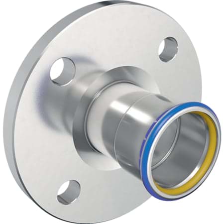 Picture of GEBERIT Mapress Stainless Steel flange PN 10/16, with pressing socket (gas) #34210