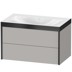 Bild von DURAVIT Furniture washbasin c-bonded with vanity wall mounted #XV4615 E/N/O Design by sieger design XV4615OB238PA00