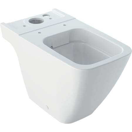 εικόνα του GEBERIT iCon Square floor-standing WC for surface-mounted cistern, concealed flush, Rimfree #200930600 - white / KeraTect