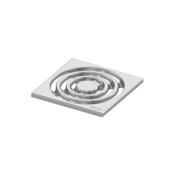 Зображення з  TECE TECEdrainpoint S, декор. решітка, нерж. сталь, 100 x 100 #3665002