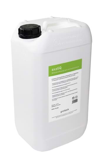 Зображення з  GRÜNBECK mineral solution exaliQ control, 15-litre canister 114071