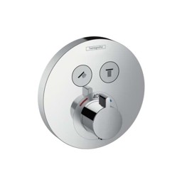Bild von HANSGROHE ShowerSelect S Thermostat Unterputz für 2 Verbraucher Chrom 15743000