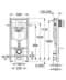 Bild von GROHE Rapid SL 3-in-1 Set für WC, 1,13 m Bauhöhe #38772001 - chrom