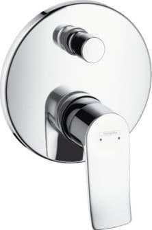 Picture of HANSGROHE Metris Single lever bath mixer for concealed installation for iBox universal #31493000 - Chrome