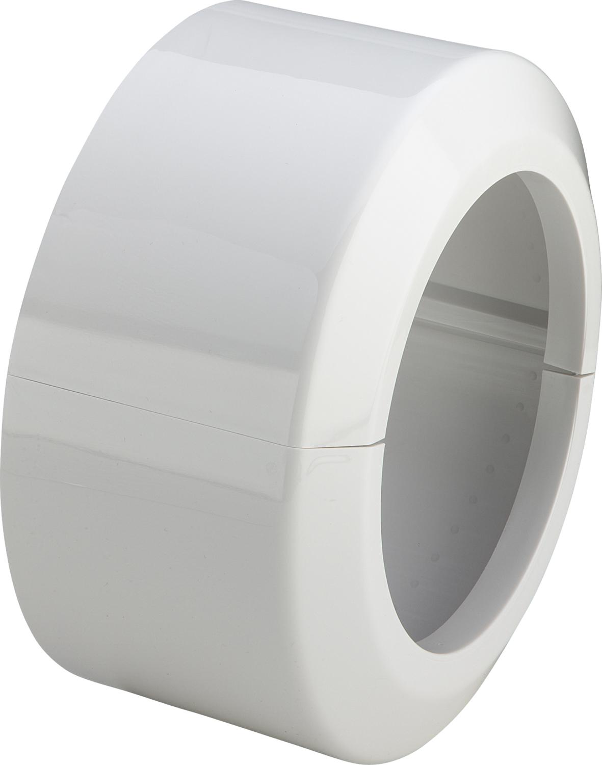 Picture of VIEGA rosette for WC connection elbow and socket 110x165x90, 101343 / 3821 white