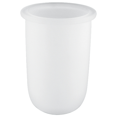 GROHE Essentials Tuvalet fırçası için yedek cam daVinci saten beyazı #40393000 resmi