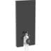 Bild von GEBERIT Monolith Plus Sanitärmodul für Stand-WC, 114 cm, Frontverkleidung aus Glas #131.233.SI.5 - Frontverkleidung: Glas weiß Seitenverkleidung: Aluminium