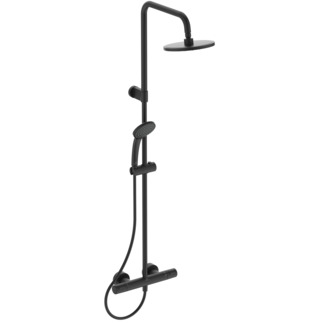 Picture of IDEAL STANDARD Ceratherm T25 surface-mounted shower system #A7546XG - Silk Black