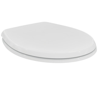 Picture of IDEAL STANDARD Eurovit WC seat with soft-closing _ White (Alpine) #W303001 - White (Alpine)