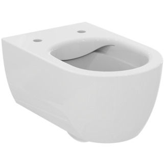 εικόνα του IDEAL STANDARD Blend Curve wall-hung WC without flush rim _ White (Alpine) with Ideal Plus #T4655MA - White (Alpine) with Ideal Plus