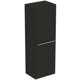 Picture of IDEAL STANDARD i.life A 40cm half column unit with 1 door (separate handle required), carbon grey matt #T5261NV - Matt Carbon Grey