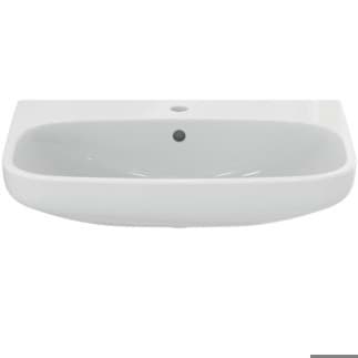 Зображення з  IDEAL STANDARD i.life A washbasin 650x480mm, with 1 tap hole, with overflow hole (round) _ White (Alpine) #T451001 - White (Alpine)