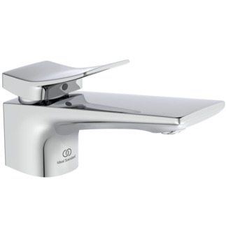 IDEAL STANDARD Conca basin mixer without pop-up waste, projection 132mm #BC754AA - chrome resmi