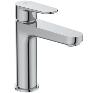 IDEAL STANDARD Cerafine O basin mixer without pop-up waste, projection 126mm #BC554AA - chrome resmi