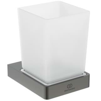 Bild von IDEAL STANDARD Conca Cube Einzel-Mundglas #T4504A5 - Magnetic Grey