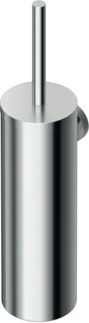 IDEAL STANDARD IOM wall mounted toilet brush and holder -stainless Steel #A9128MY - Stainless Steel resmi