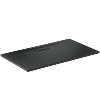 IDEAL STANDARD Ultra Flat New 1200 x 700mm rectangular shower tray - silk black #T4476V3 - Black Matt resmi