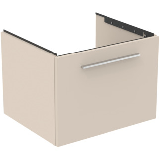 Picture of IDEAL STANDARD i.life B 60cm Wall Hung Vanity Unit with 1 drawer #T5269NF - Matt Sandy Beige