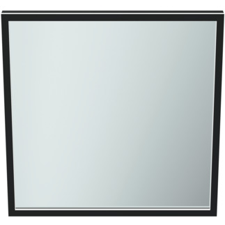 IDEAL STANDARD Conca 60cm square mirror, black #T3965BH - Mirrored resmi