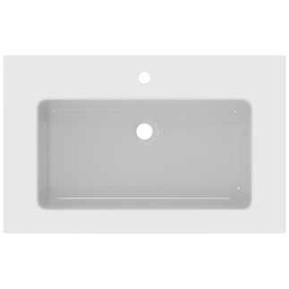 IDEAL STANDARD Extra 80cm vanity basin, 1 taphole #T436201 - White resmi