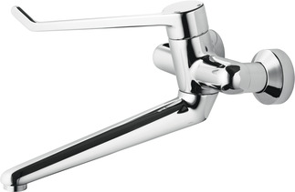 Зображення з  IDEAL STANDARD Ceraplus WWT surface-mounted safety tap, projection 250mm #B8318AA - chrome