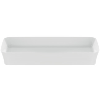 IDEAL STANDARD Ipalyss Schale 800x400mm, ohne Hahnloch, ohne Überlauf #E1391V1 - Seidenweiß