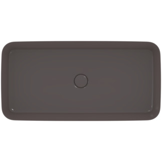 IDEAL STANDARD Ipalyss Schale 800x400mm, ohne Hahnloch, ohne Überlauf #E1391V5 - Schiefergrau