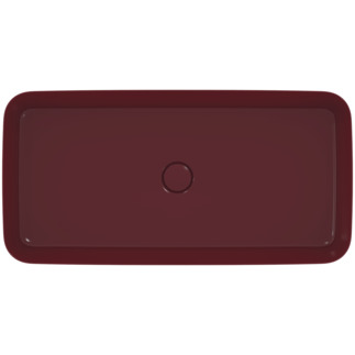 IDEAL STANDARD Ipalyss Schale 800x400mm, ohne Hahnloch, ohne Überlauf #E1391V6 - Granatapfel