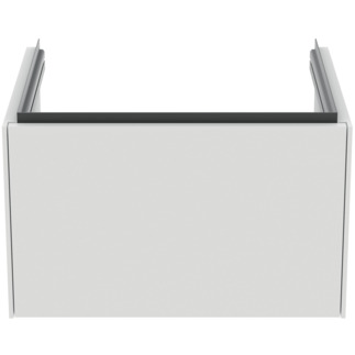 Picture of IDEAL STANDARD Conca 60cm wall hung vanity unit with 1 drawer, matt white #T4577Y1 - Matt White