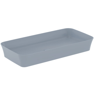 IDEAL STANDARD Ipalyss Schale 800x400mm, ohne Hahnloch, ohne Überlauf #E1391X8 - Puderblau