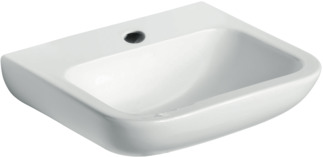 Bild von IDEAL STANDARD Contour 21 Handwaschbecken 400x365mm, mit 1 Hahnloch, ohne Überlauf #S240601 - Weiß (Alpin)