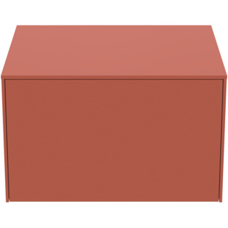 Picture of IDEAL STANDARD Conca 60cm wall hung washbasin unit with 1 drawer, no cutout, matt sunset #T4311Y3 - Matt Sunset