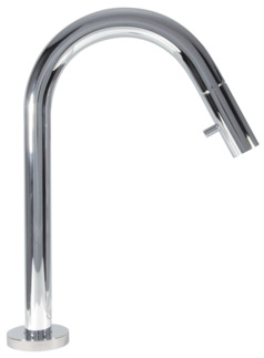 Picture of IDEAL STANDARD Ceraline pillar tap, projection 180mm #F2844AA - chrome