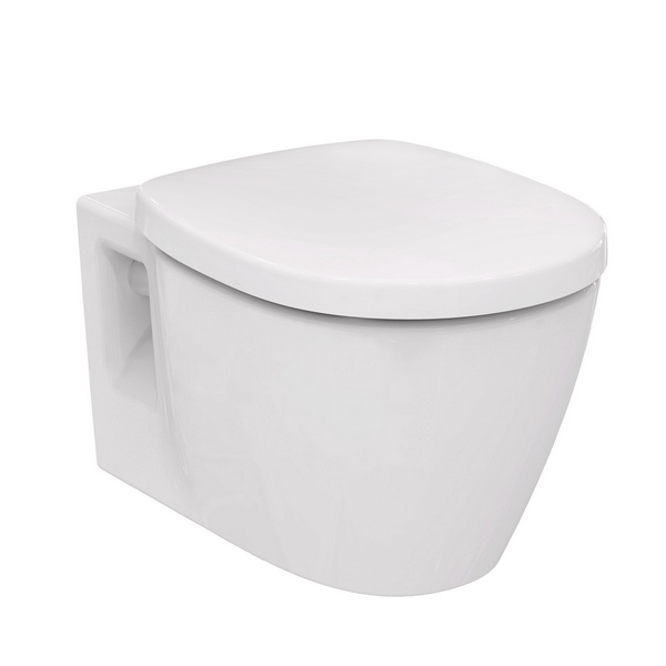 Зображення з  IDEAL STANDARD Connect WC seat with soft-closing _ White (Alpine) #E712701 - White (Alpine)