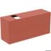Obrázek IDEAL STANDARD Toaletní skříňka Conca 1202x373 mm, se 2 výsuvnými zásuvkami push-pull, s deskou #T3950Y3 - Sunset matt