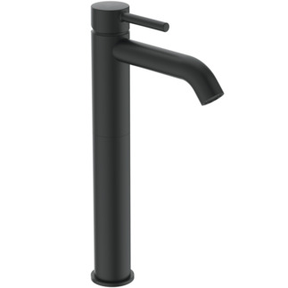 Picture of IDEAL STANDARD Ceraline basin mixer extended base, projection 150mm #BC194XG - Silk Black
