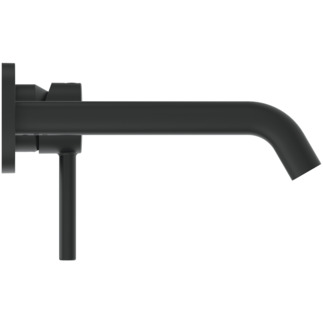 IDEAL STANDARD Ceraline single lever wall mounted basin mixer #A6938XG - Silk Black resmi