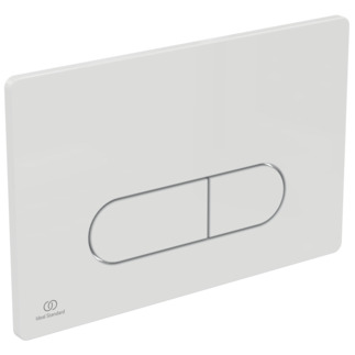 IDEAL STANDARD Oleas P1 pneumatic dual flushplate, Ideal Standard - white #R0116AC - White resmi