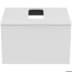 Bild von IDEAL STANDARD Adapto Waschtischunterschrank 600x505mm, mit 1 Push-Pull Auszug, mit Waschtischplatte #U8594WG - Hochglanz weiß lackiert