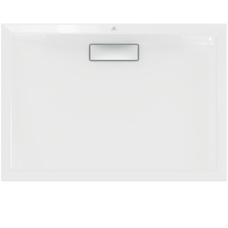 IDEAL STANDARD Ultra Flat New rectangular shower tray 1000x700mm, flush with the floor _ White (Alpine) #T447501 - White (Alpine) resmi