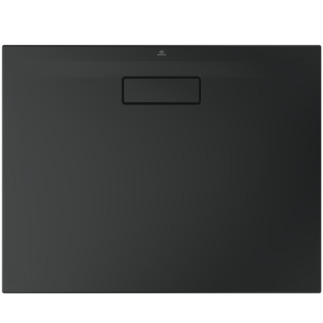 IDEAL STANDARD Ultra Flat New rectangular shower tray 900x700mm, flush with the floor #T4474V3 - Black resmi